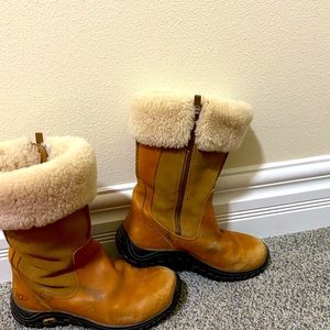 UGG work boots.